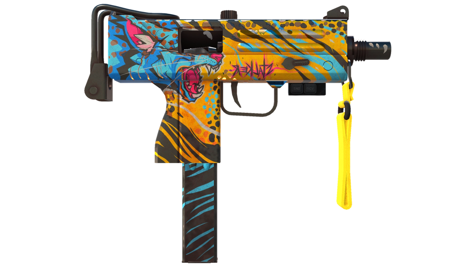 StatTrak™ MAC-10 | Stalker (Well-Worn)
