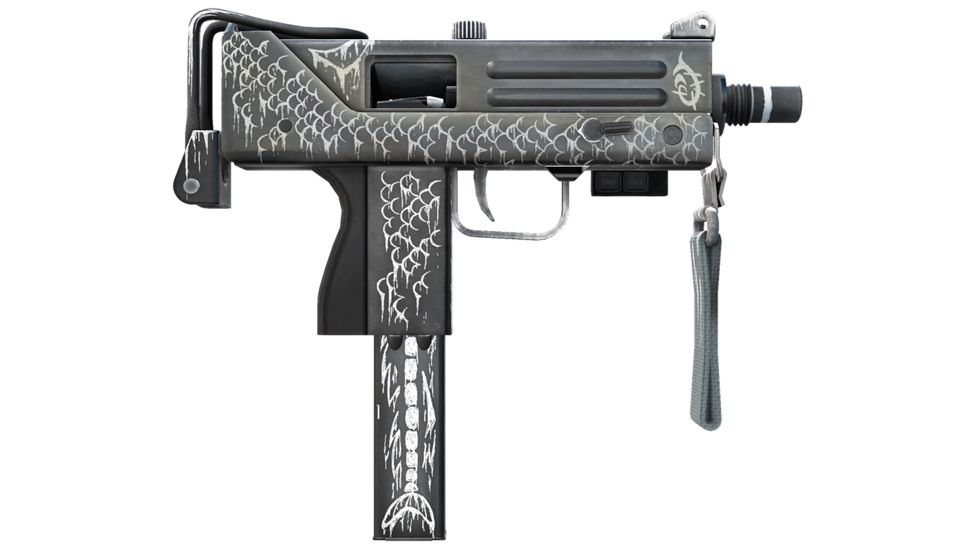 StatTrak™ MAC-10 | Белая рыба (Прямо с завода)