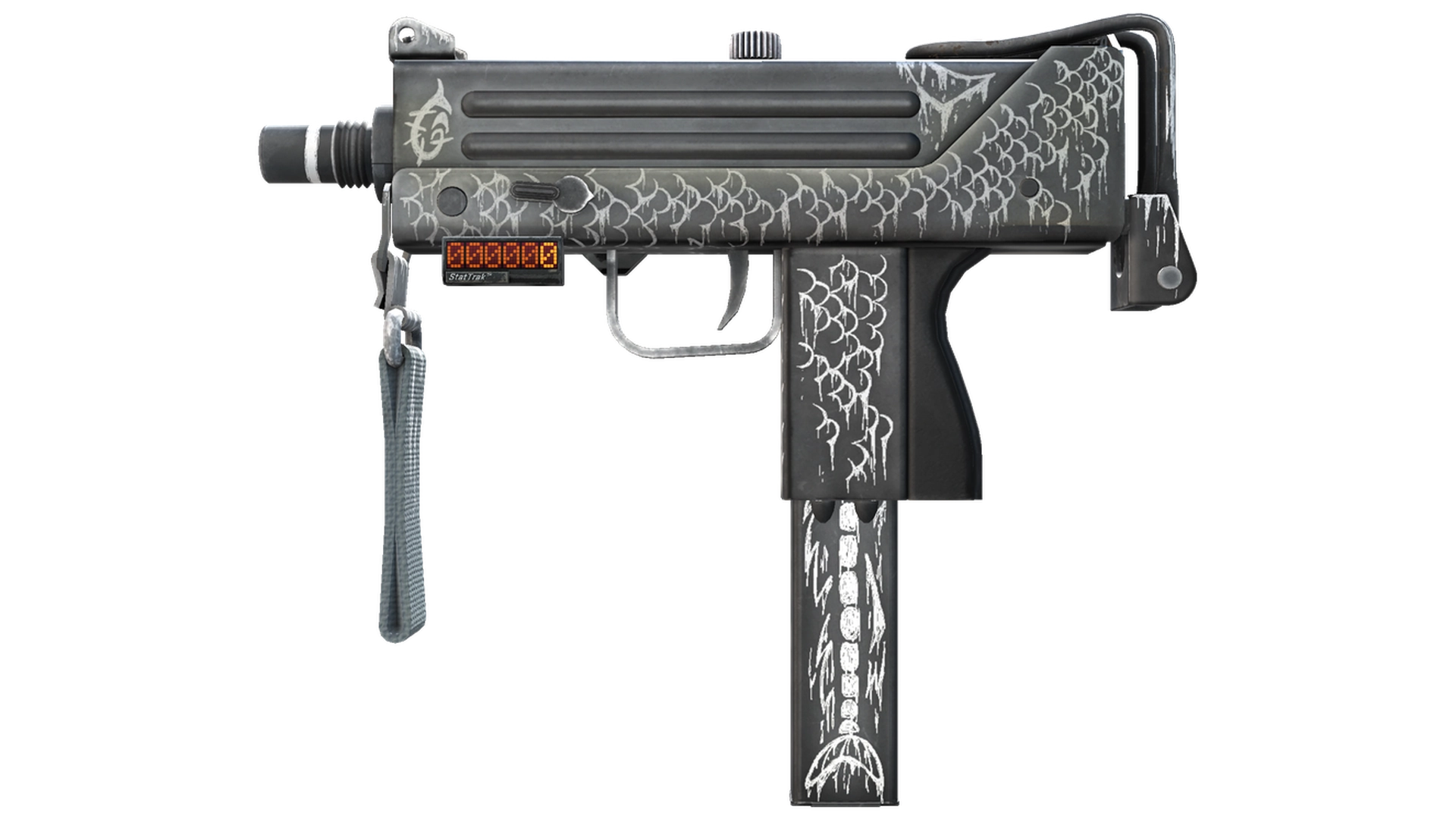 StatTrak™ MAC-10 | Whitefish (Minimal Wear)