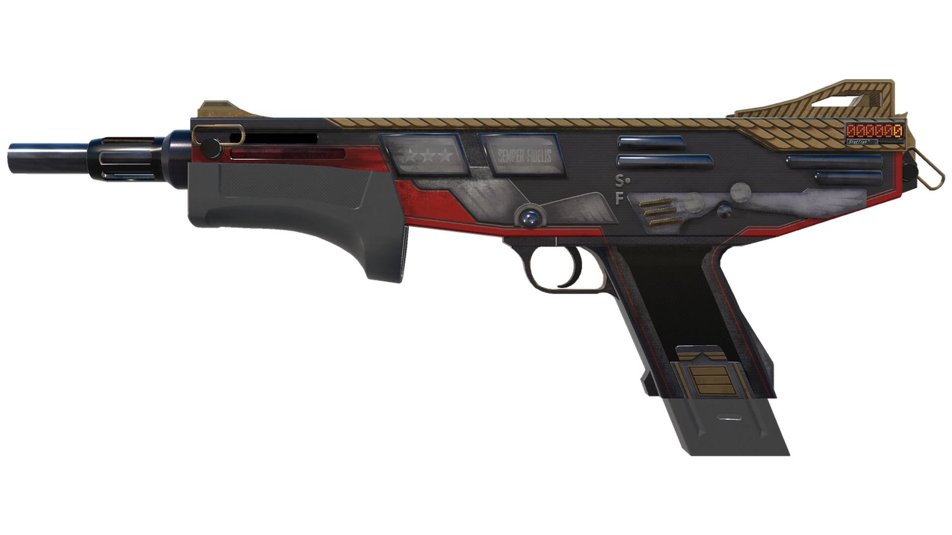 StatTrak™ MAG-7 | Praetorian (Minimal Wear)