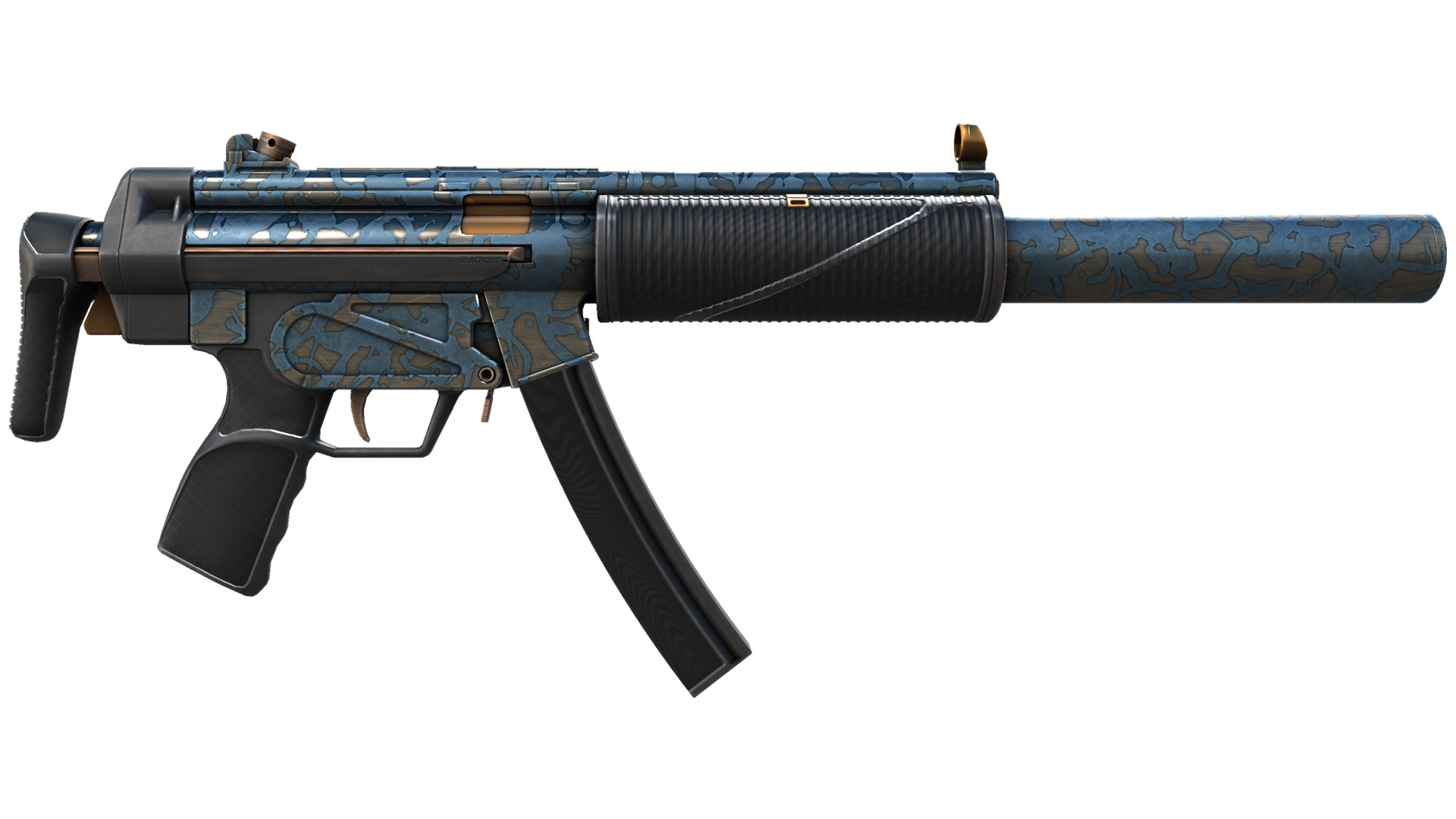 StatTrak™ MP5-SD | Acid Wash (Factory New)