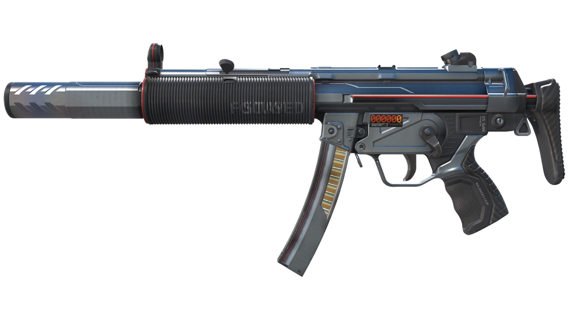 StatTrak™ MP5-SD | Focus (Minimal Wear)