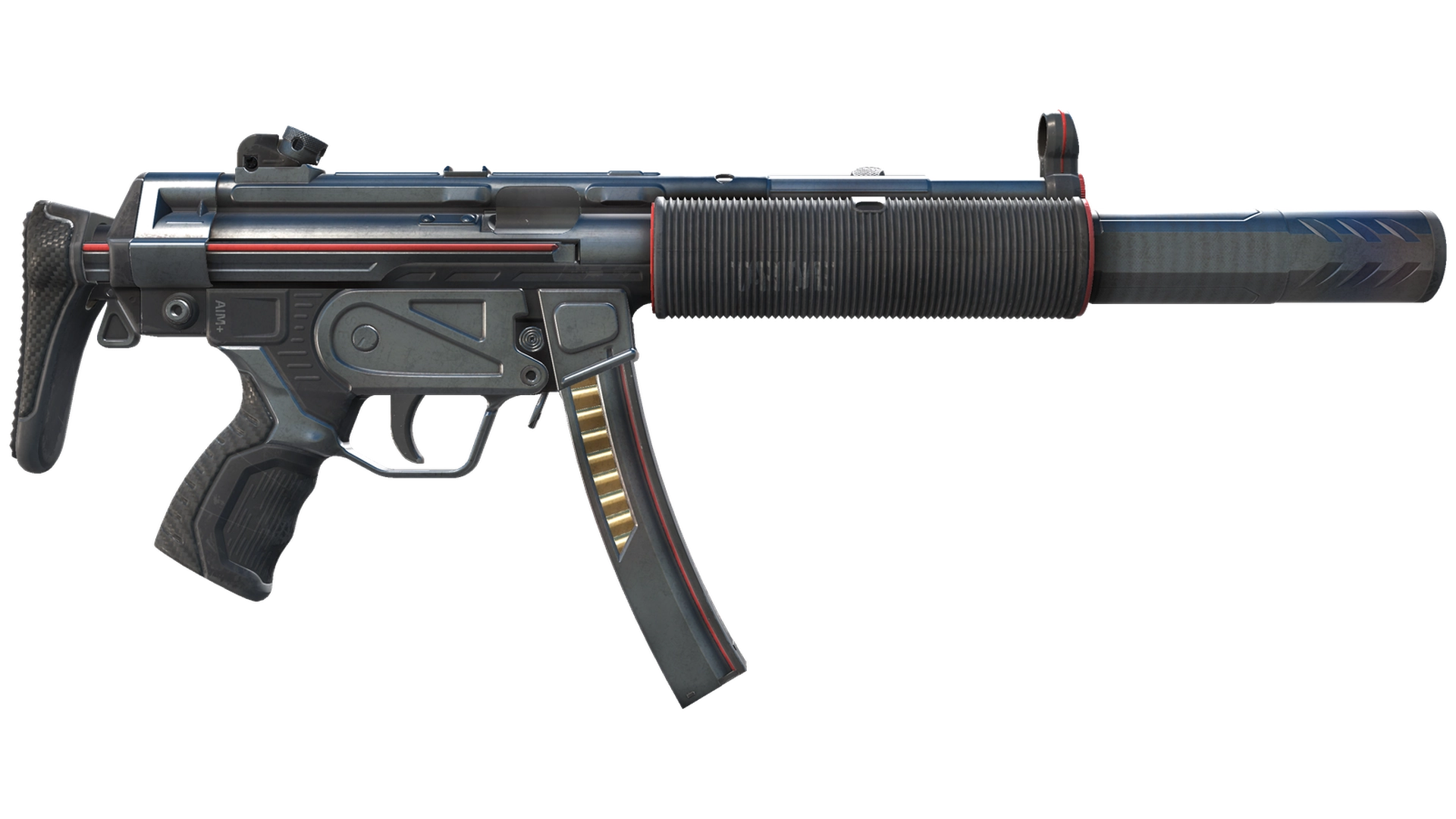 StatTrak™ MP5-SD | Focus (Well-Worn)