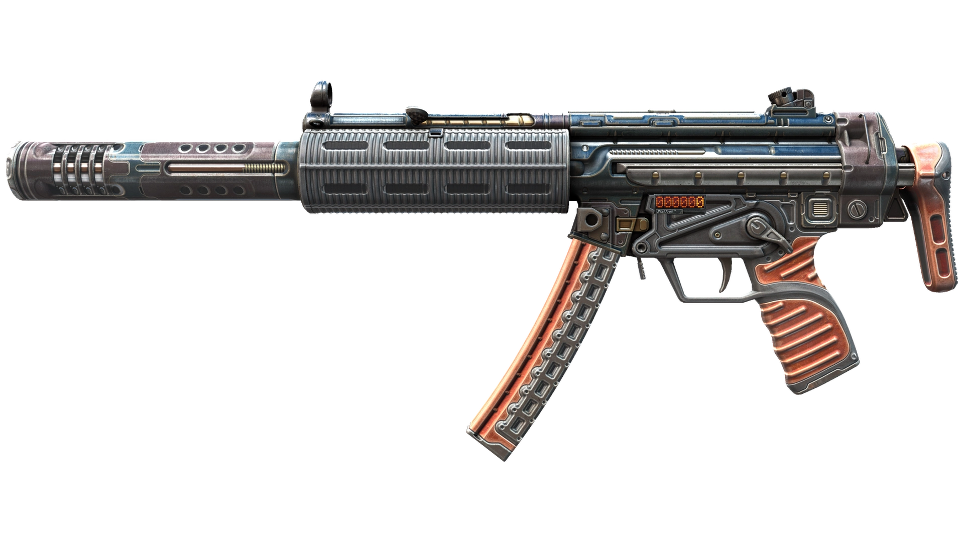 StatTrak™ MP5-SD | Gauss (Minimal Wear)