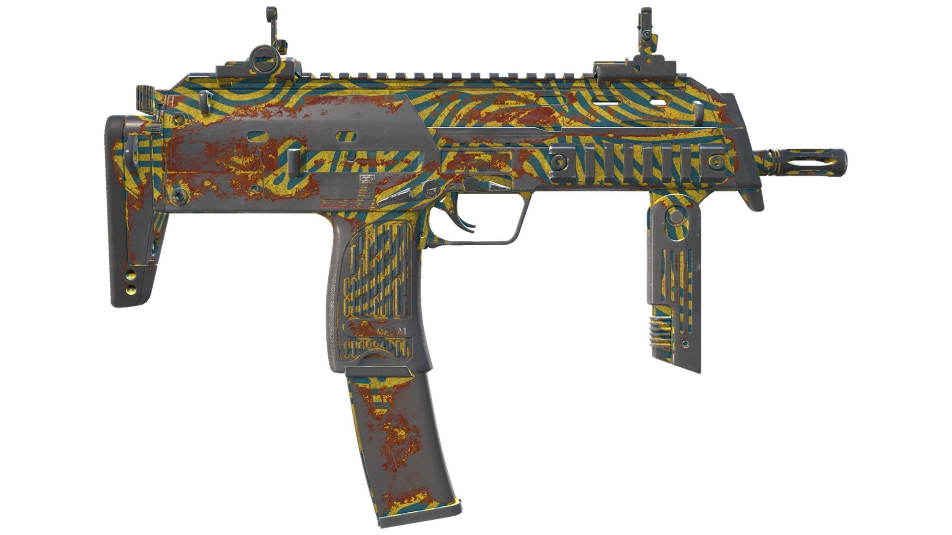 StatTrak™ MP7 | Akoben (Battle-Scarred)