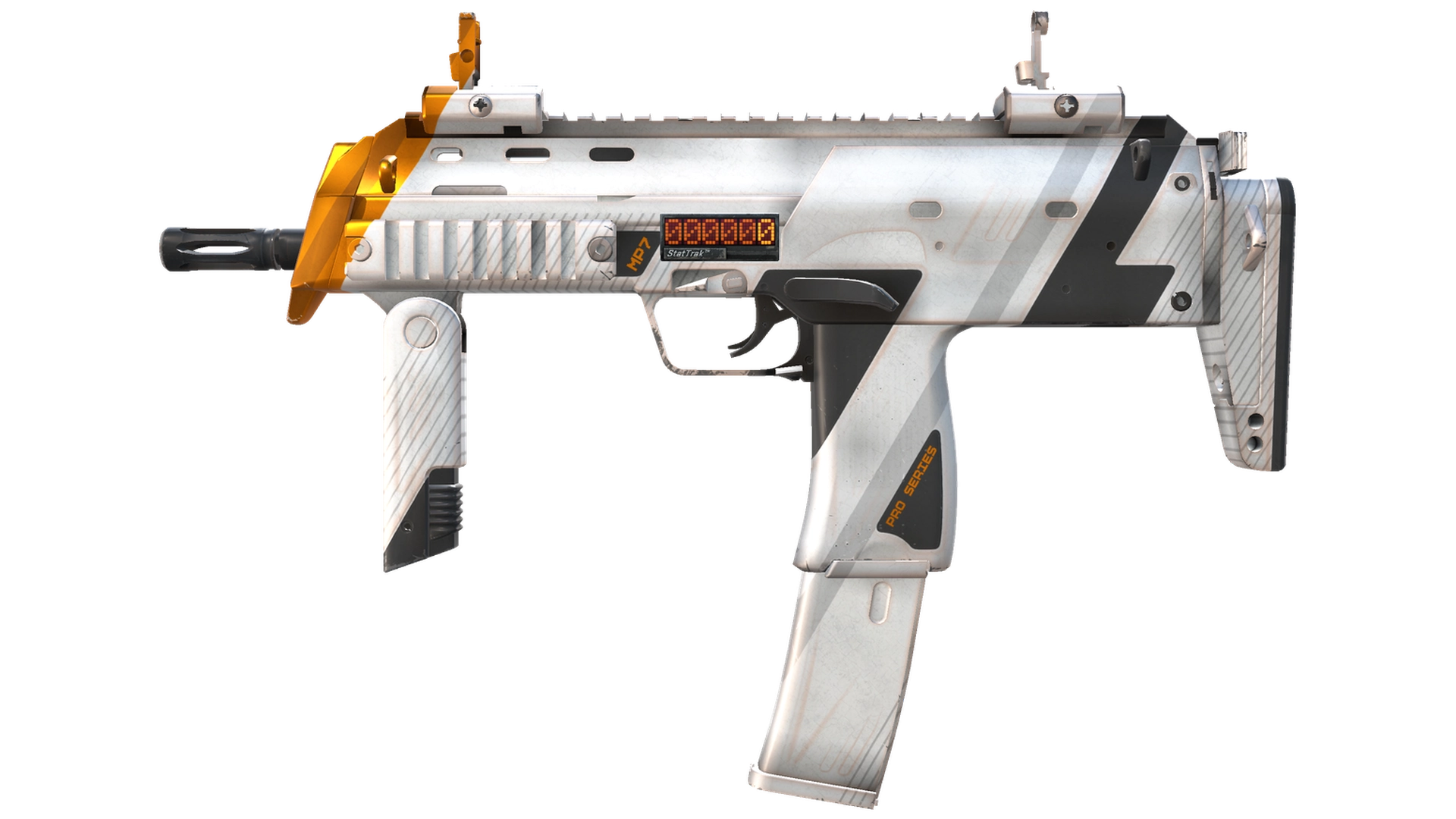 StatTrak™ MP7 | Amberline (Minimal Wear)
