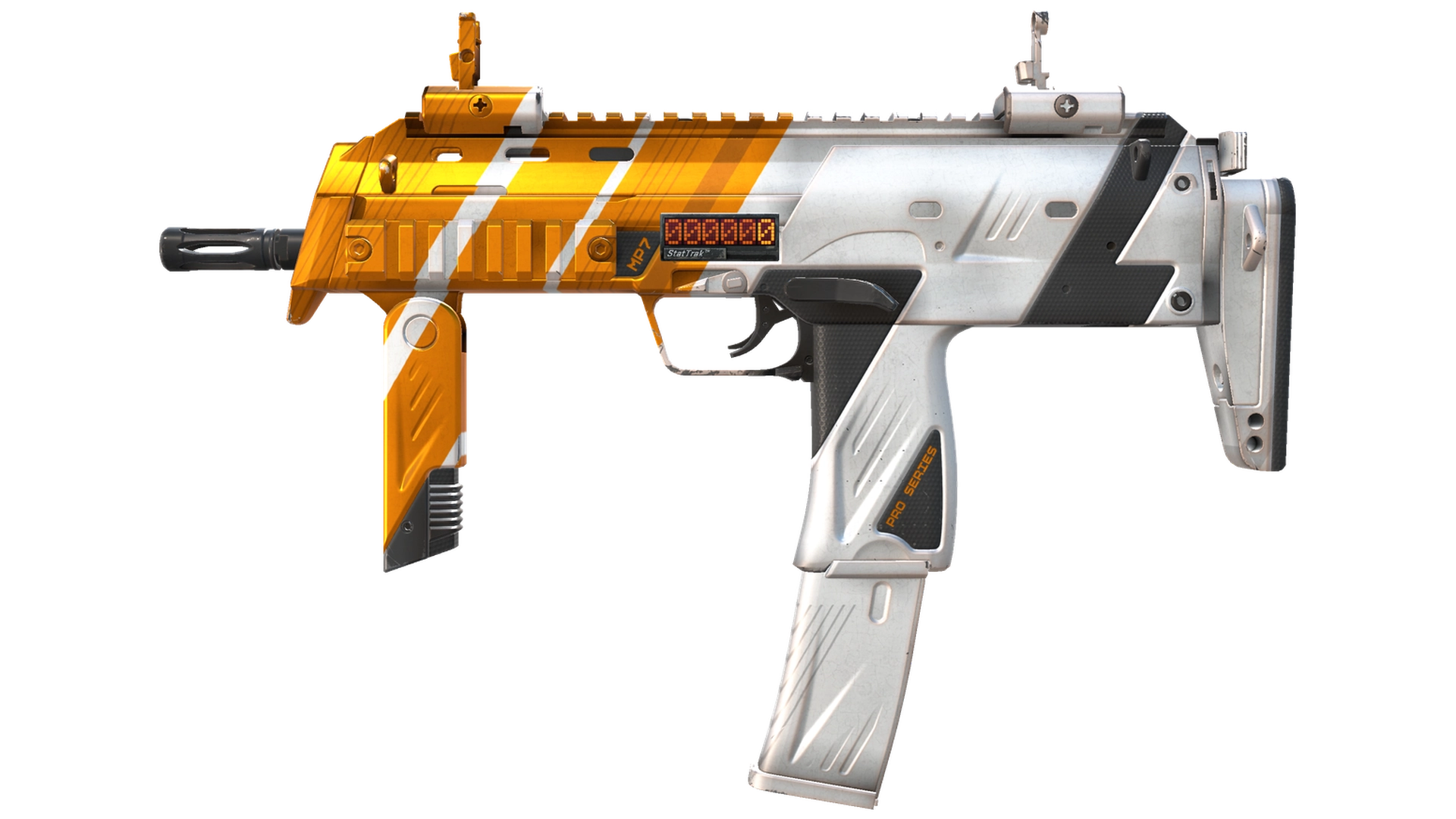 StatTrak™ MP7 | Amberline (Minimal Wear)