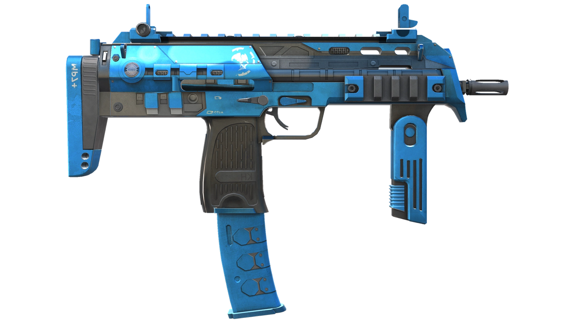 StatTrak™ MP7 | Перистое облако (Прямо с завода)