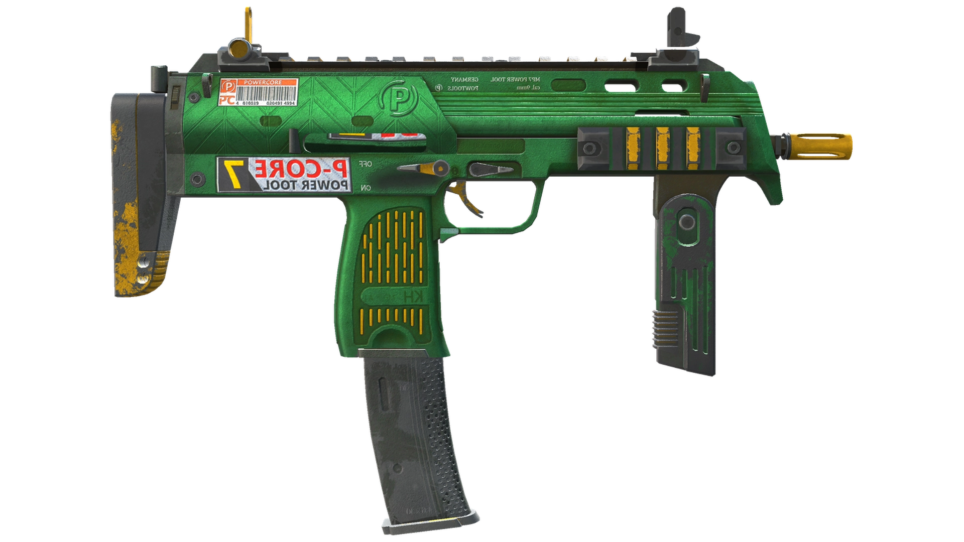 StatTrak™ MP7 | Powercore (Well-Worn)