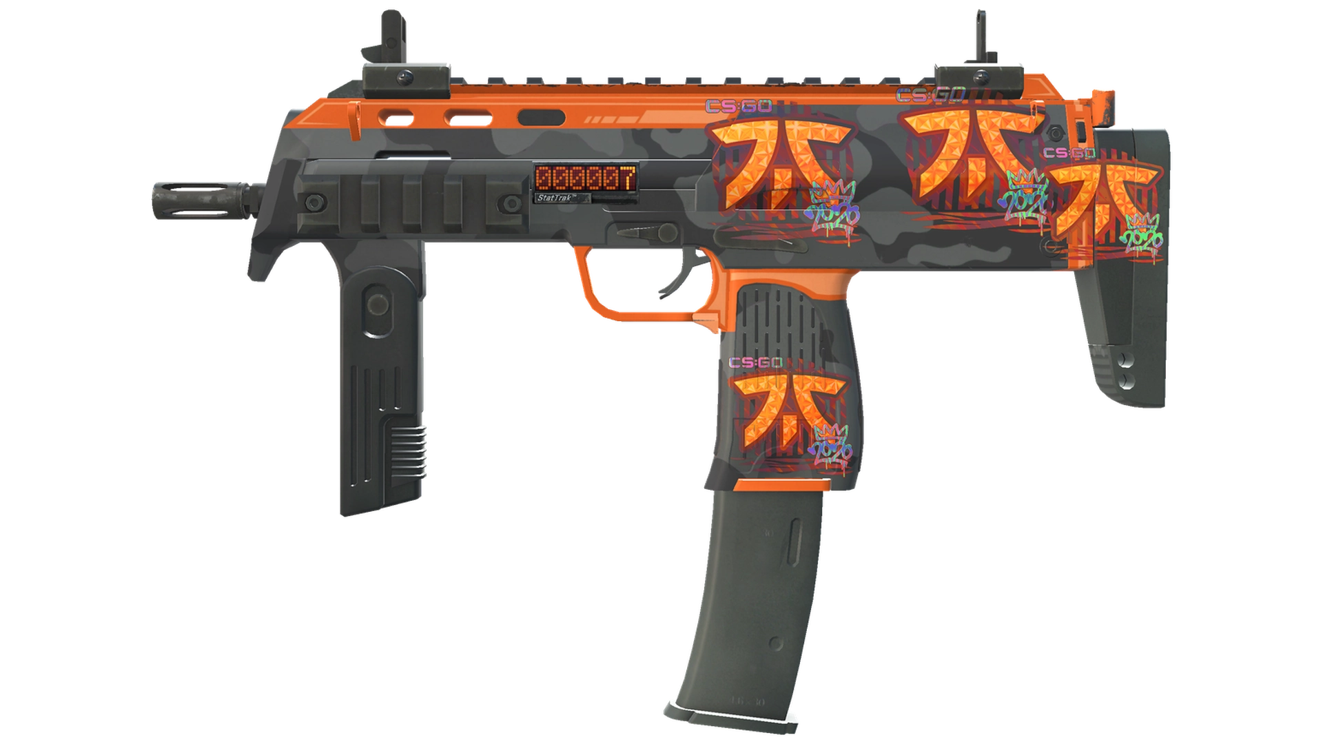 StatTrak™ MP7 | Городская опасность (Прямо с завода)