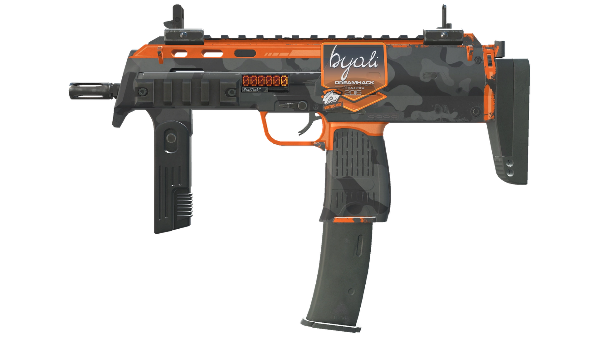 StatTrak™ MP7 | Городская опасность (После полевых испытаний)