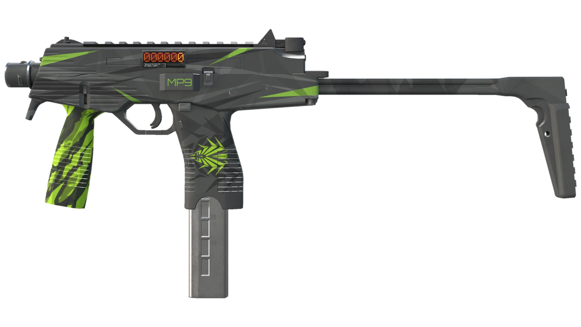 StatTrak™ MP9 | Deadly Poison (Minimal Wear)