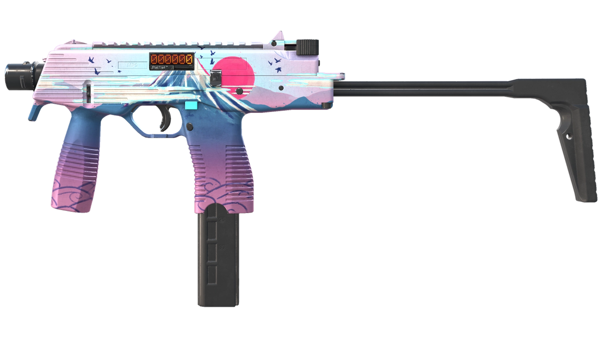 StatTrak™ MP9 | Mount Fuji (Factory New)
