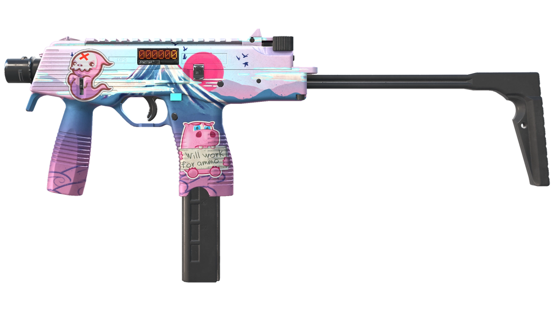 StatTrak™ MP9 | Фудзияма (Прямо с завода)