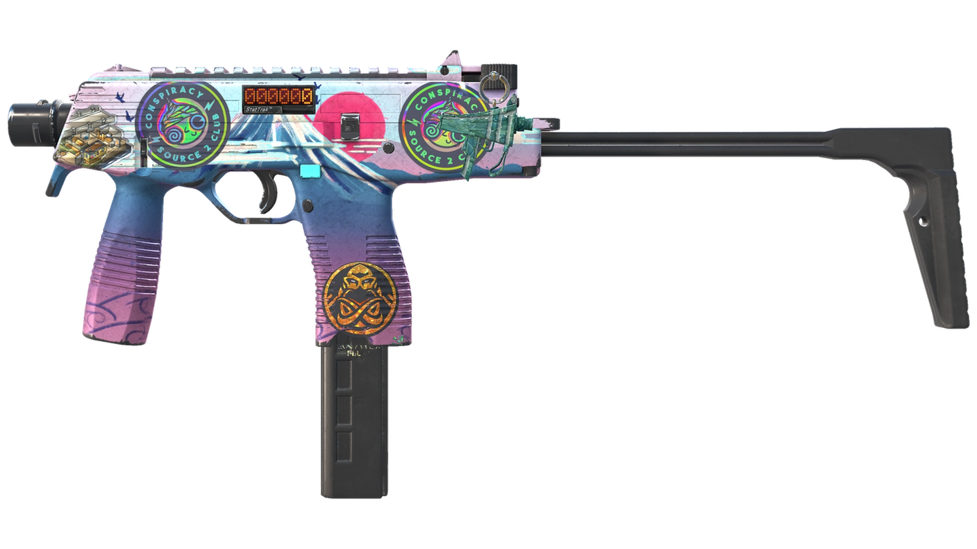 StatTrak™ MP9 | Mount Fuji (Field-Tested)