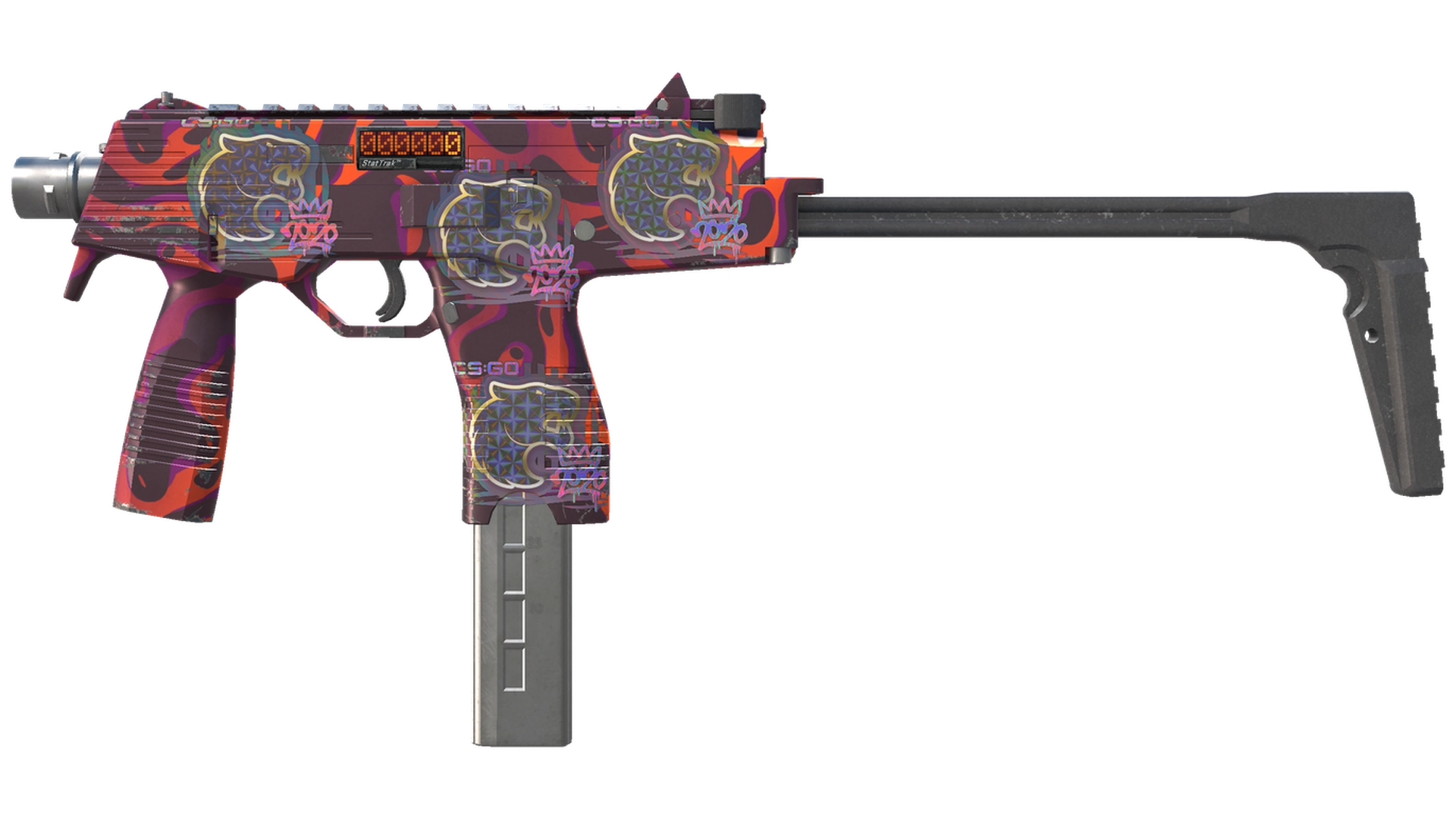 StatTrak™ MP9 | Ruby Poison Dart (Factory New)