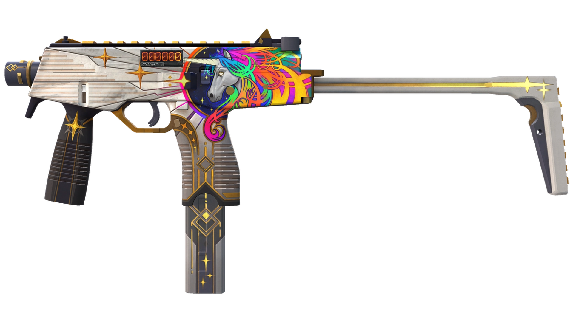 StatTrak™ MP9 | Starlight Protector (Minimal Wear)