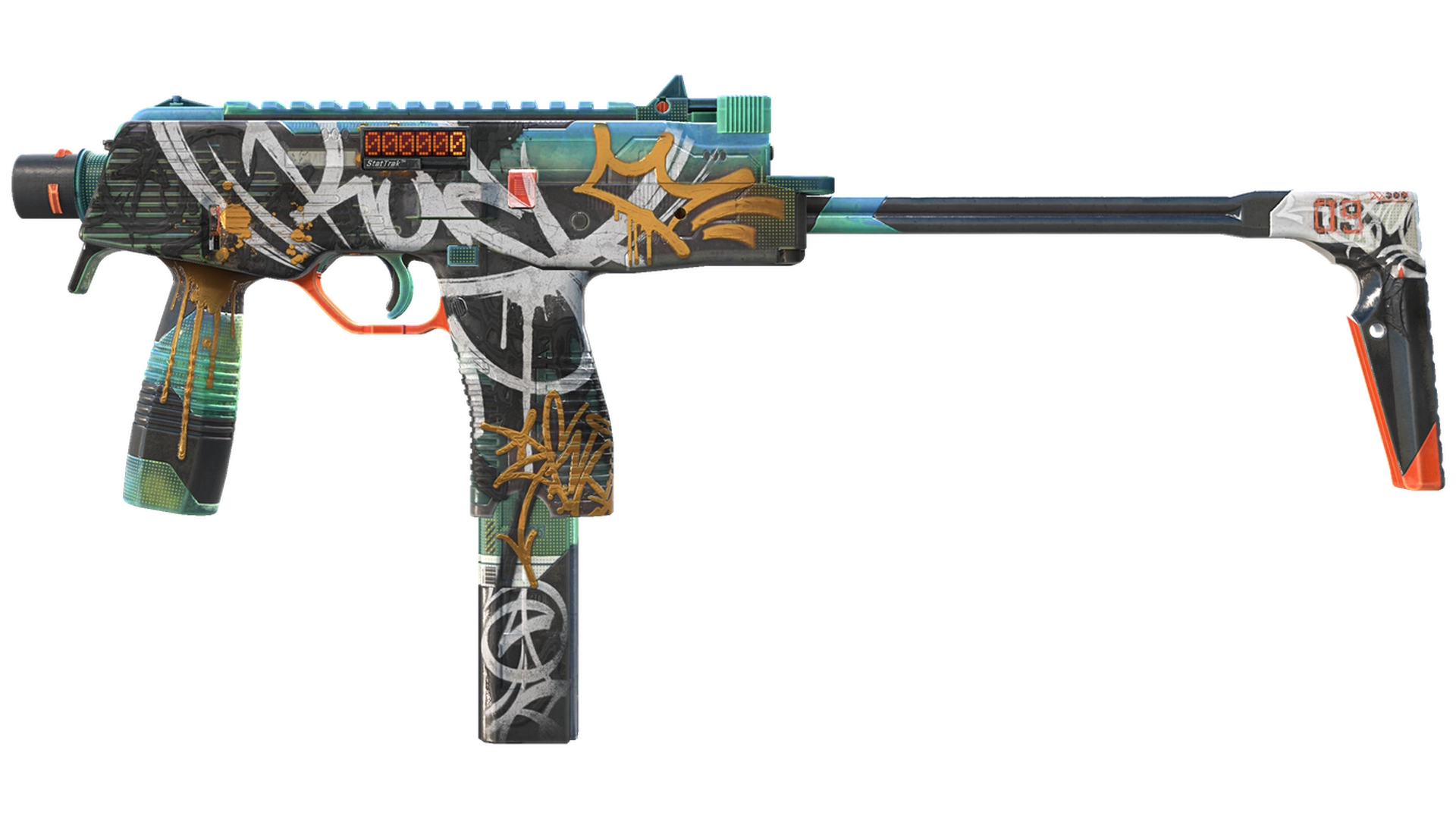 StatTrak™ MP9 | Urban Sovereign (Minimal Wear)