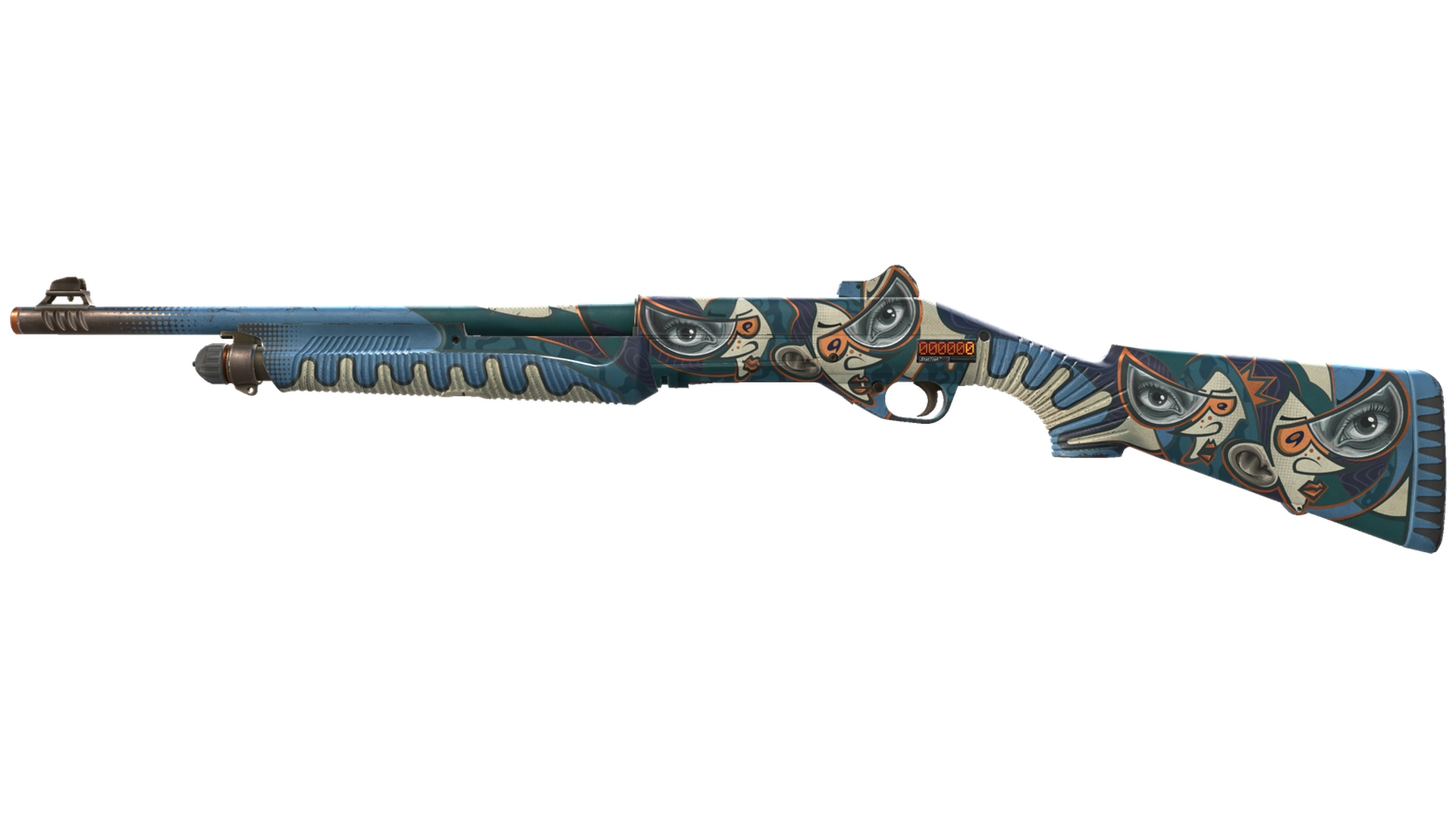 StatTrak™ Nova | Ocular (Well-Worn)