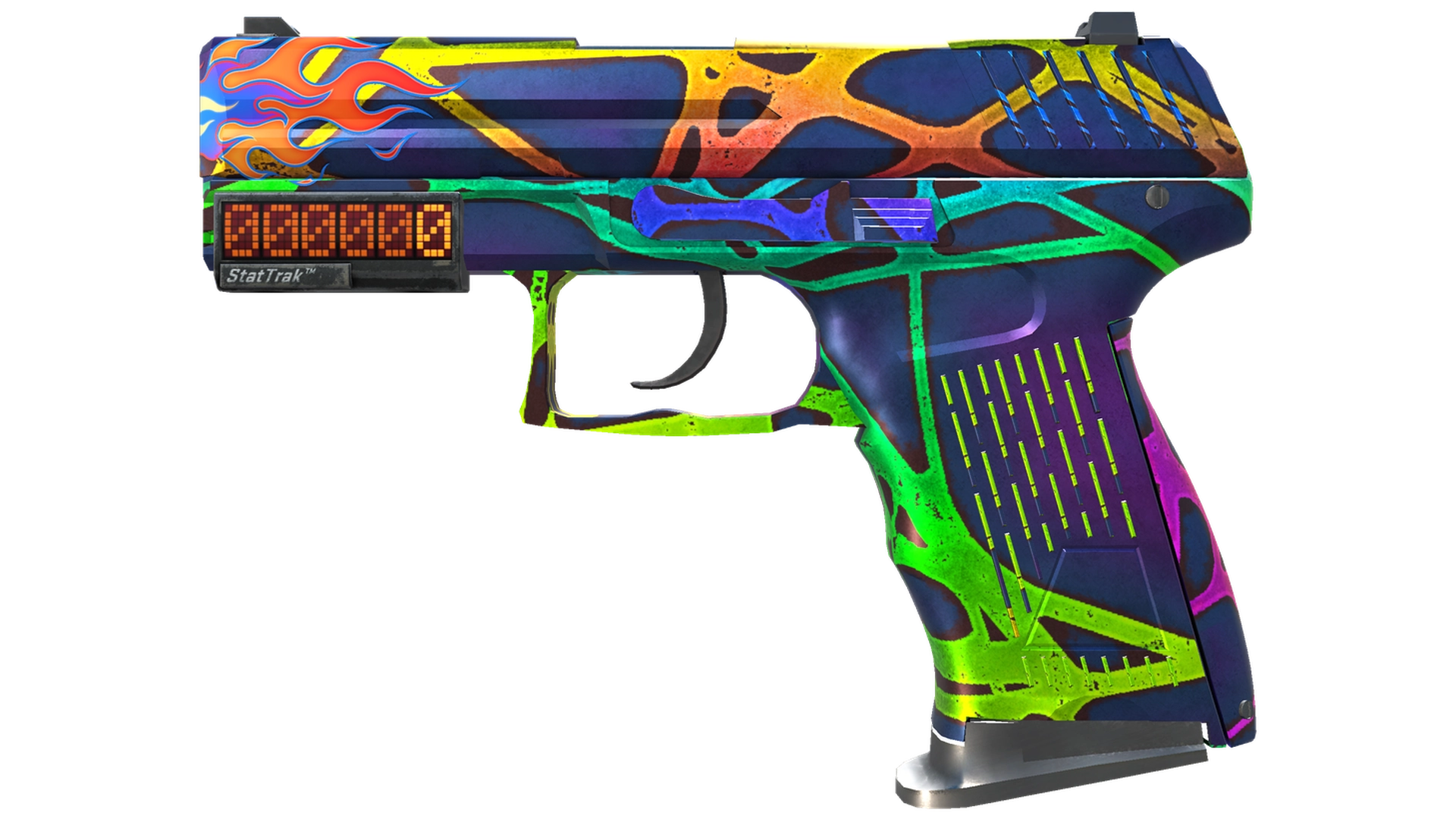 StatTrak™ P2000 | Acid Etched (Minimal Wear)