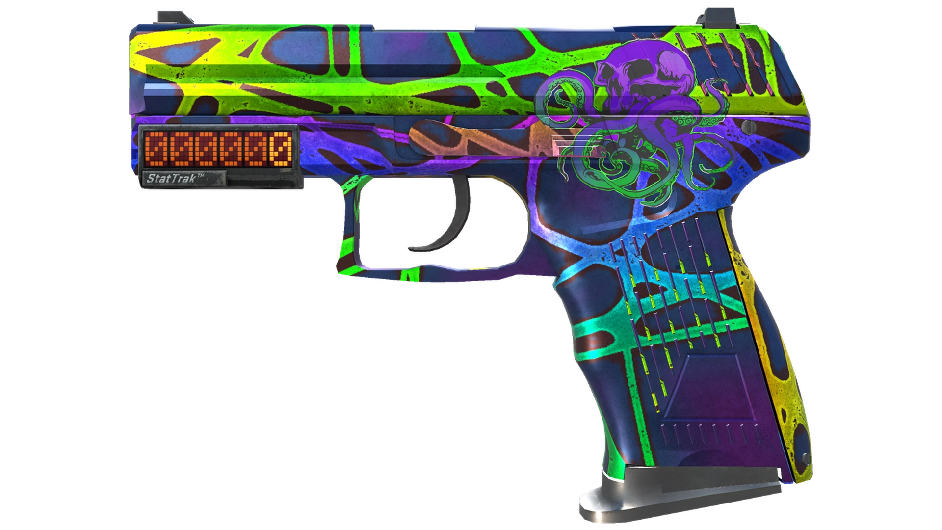 StatTrak™ P2000 | Acid Etched (Minimal Wear)
