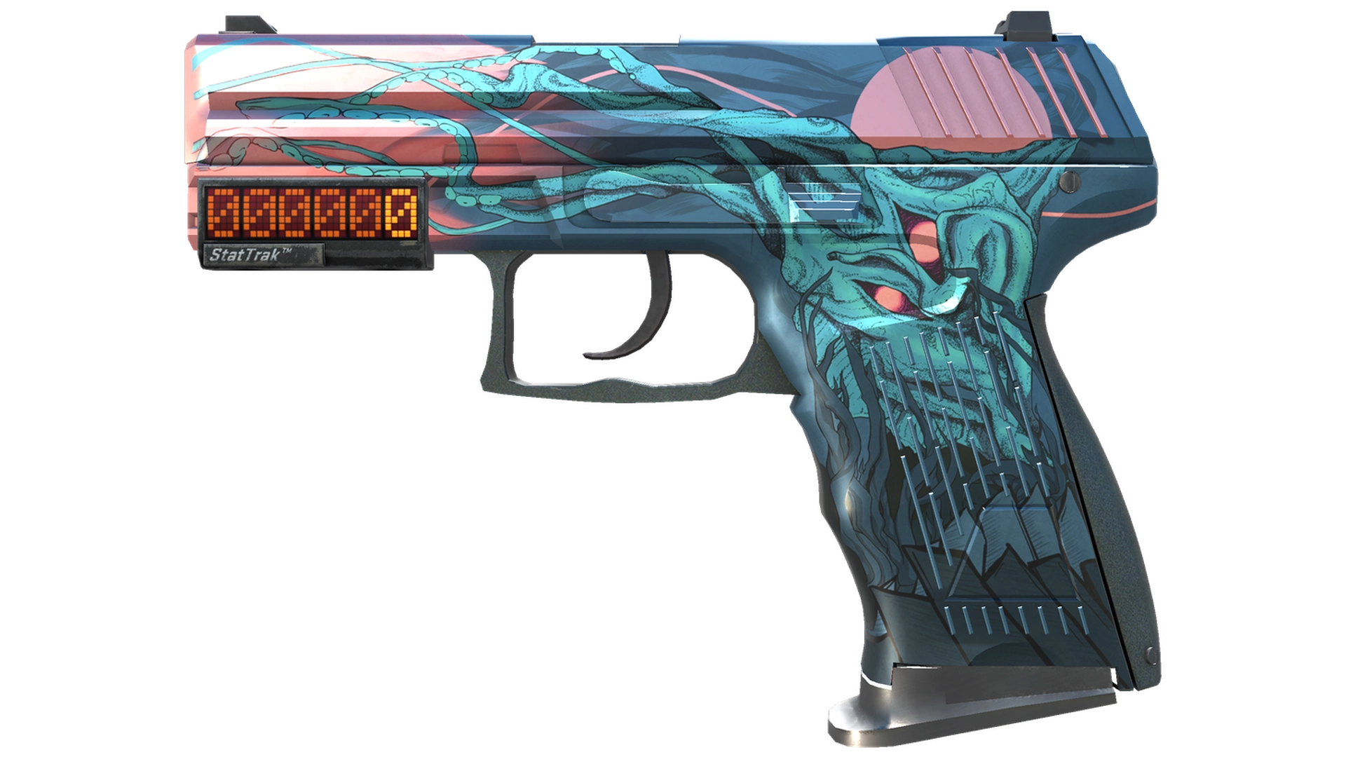 StatTrak™ P2000 | Gnarled (Factory New)