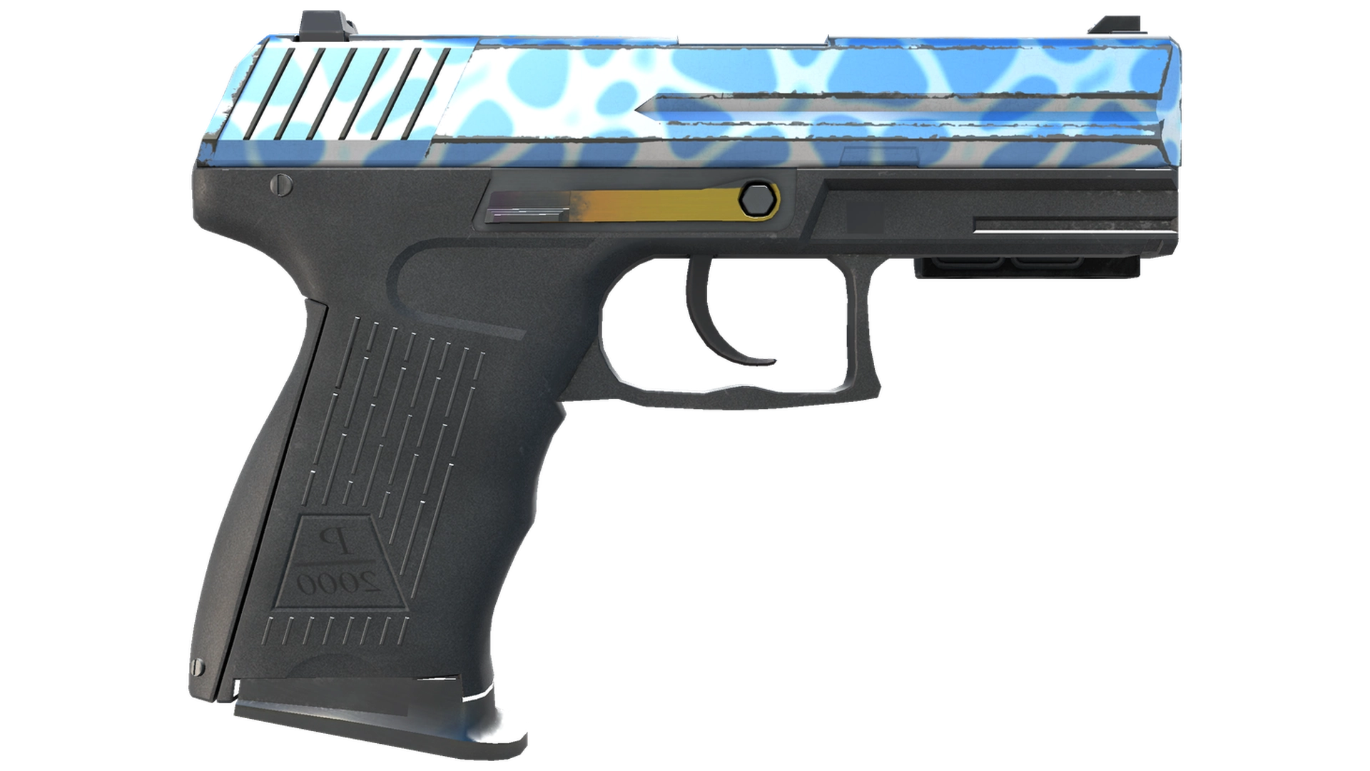 StatTrak™ P2000 | Ocean Foam (Minimal Wear)