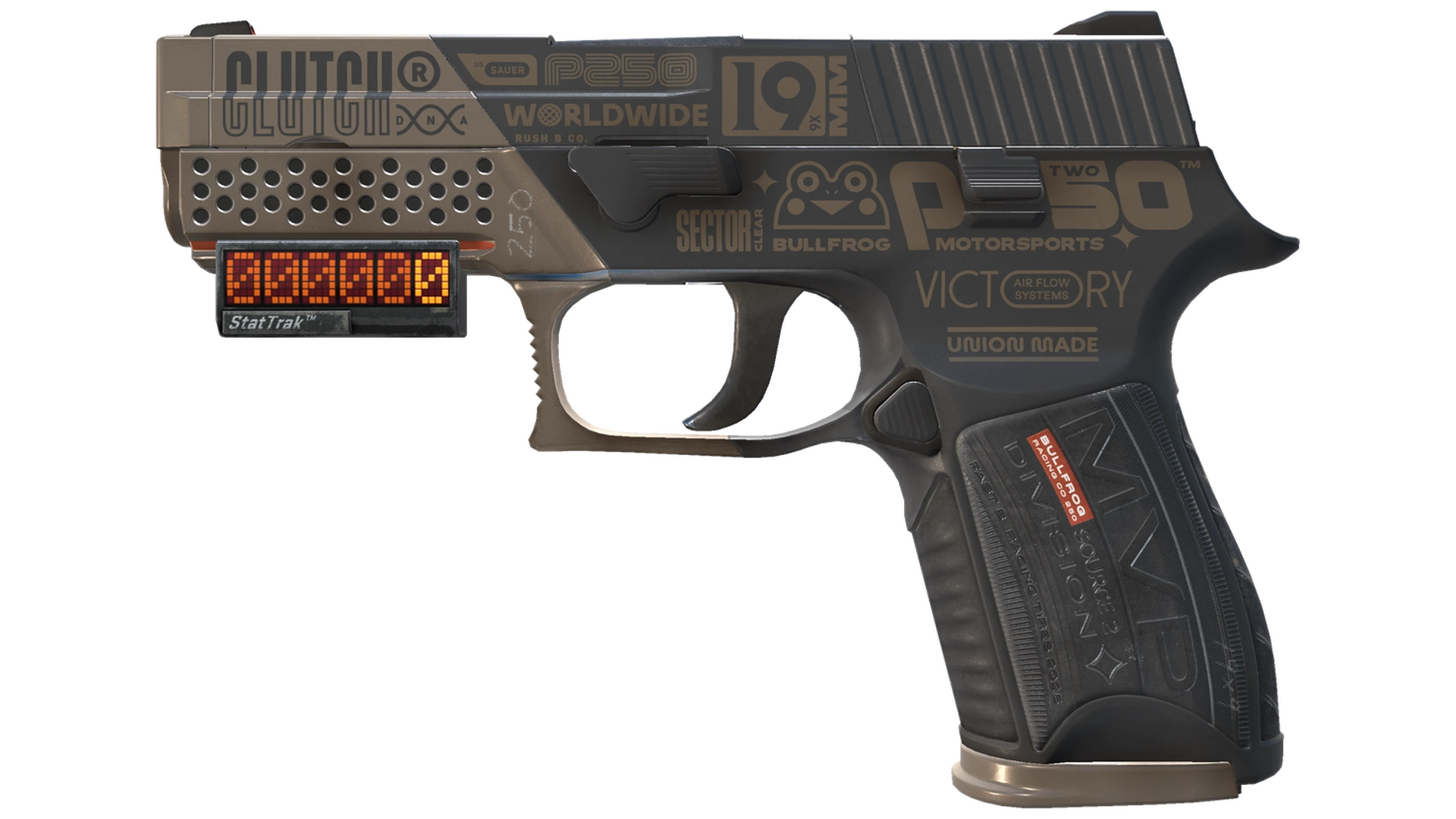StatTrak™ P250 | Bullfrog (Factory New)
