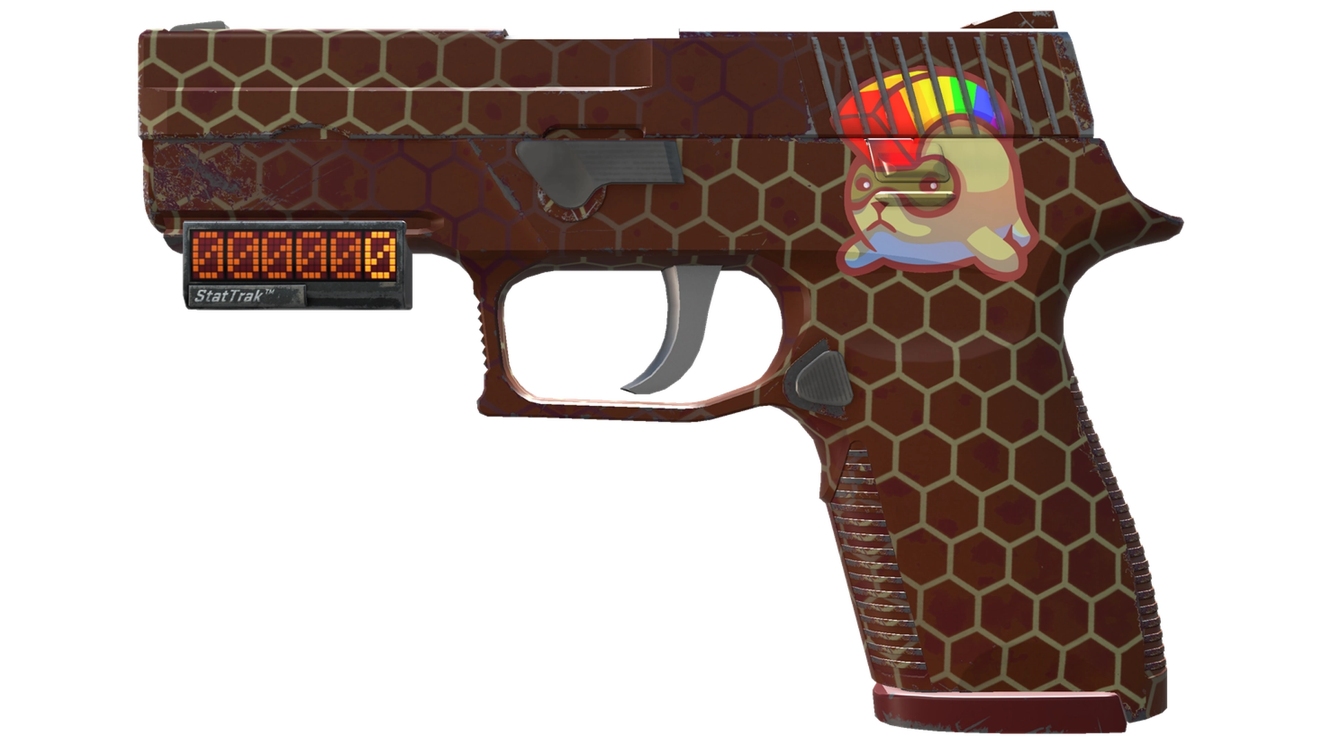 StatTrak™ P250 | Hive (Minimal Wear)