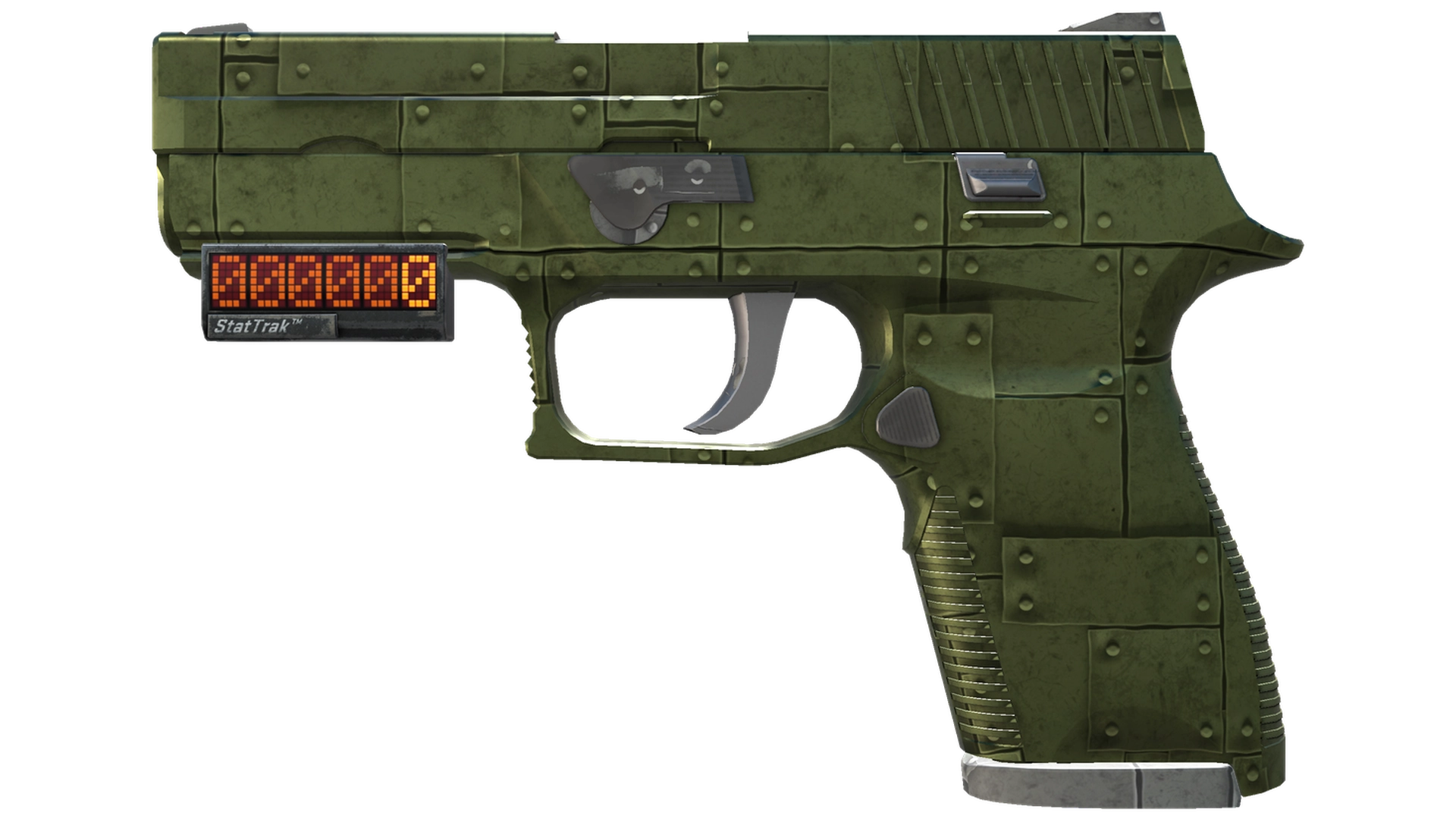 StatTrak™ P250 | Iron Clad (Minimal Wear)