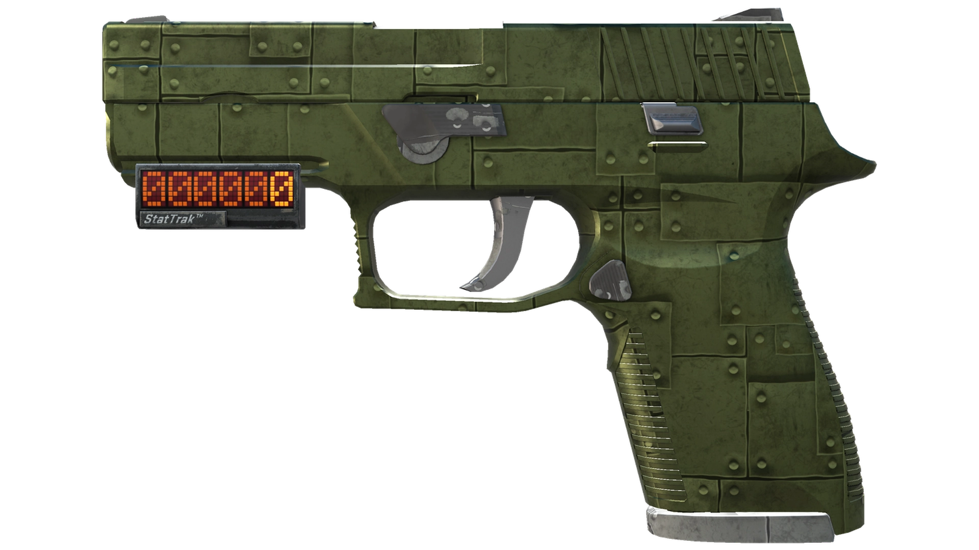 StatTrak™ P250 | Iron Clad (Minimal Wear)