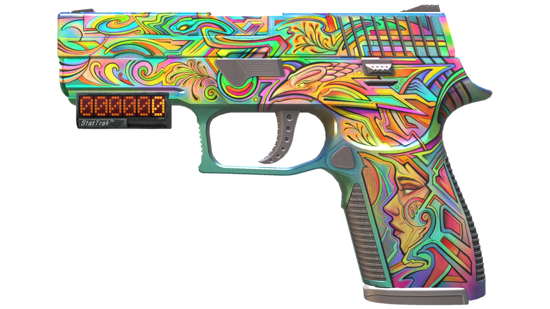 StatTrak™ P250 | Visions (Minimal Wear)