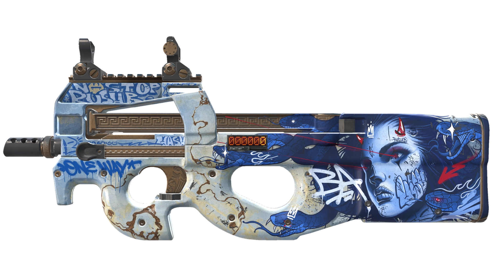 StatTrak™ P90 | Deathgaze (Field-Tested)
