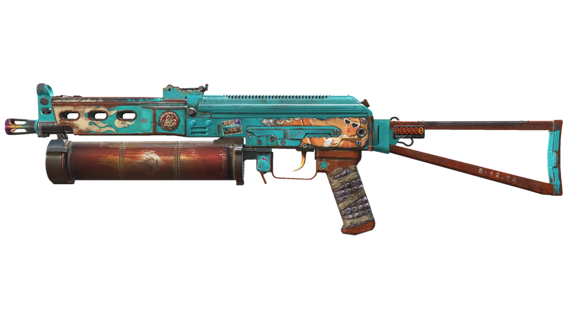 StatTrak™ PP-Bizon | Embargo (Factory New)