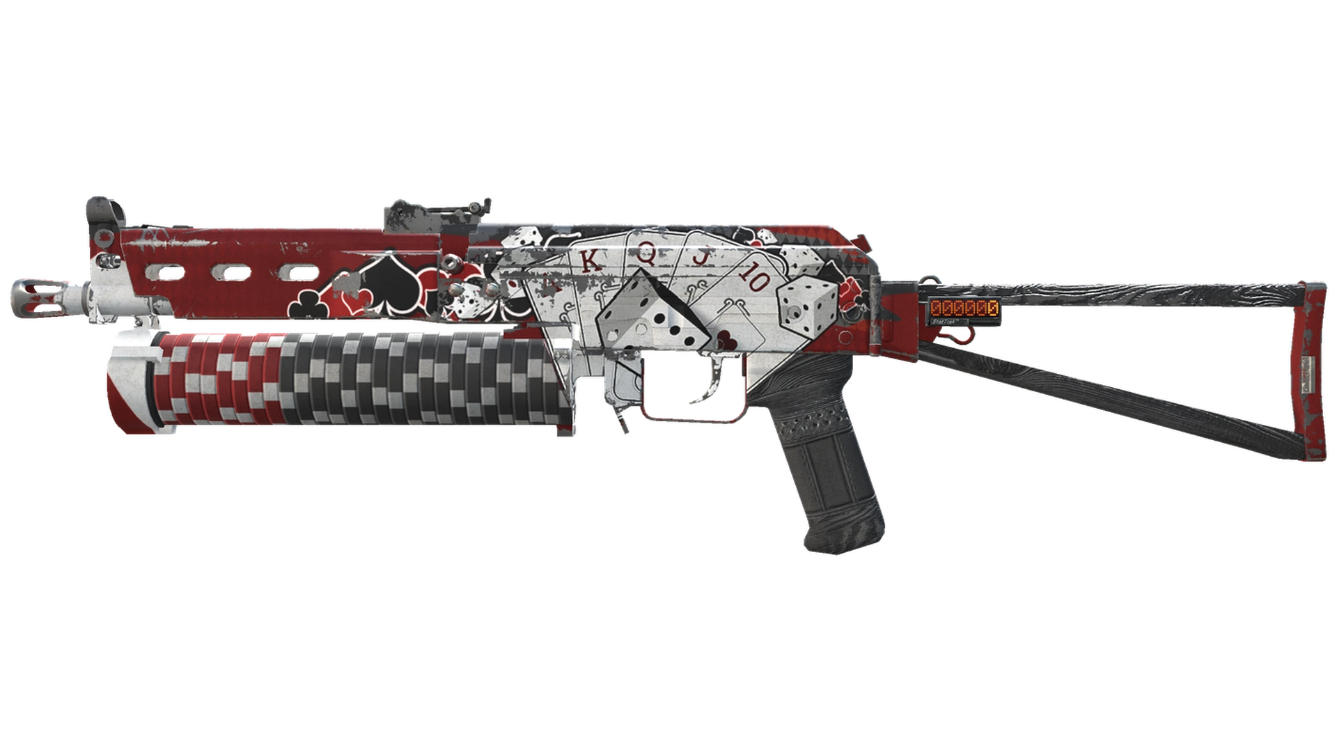 StatTrak™ PP-Bizon | High Roller (Battle-Scarred)