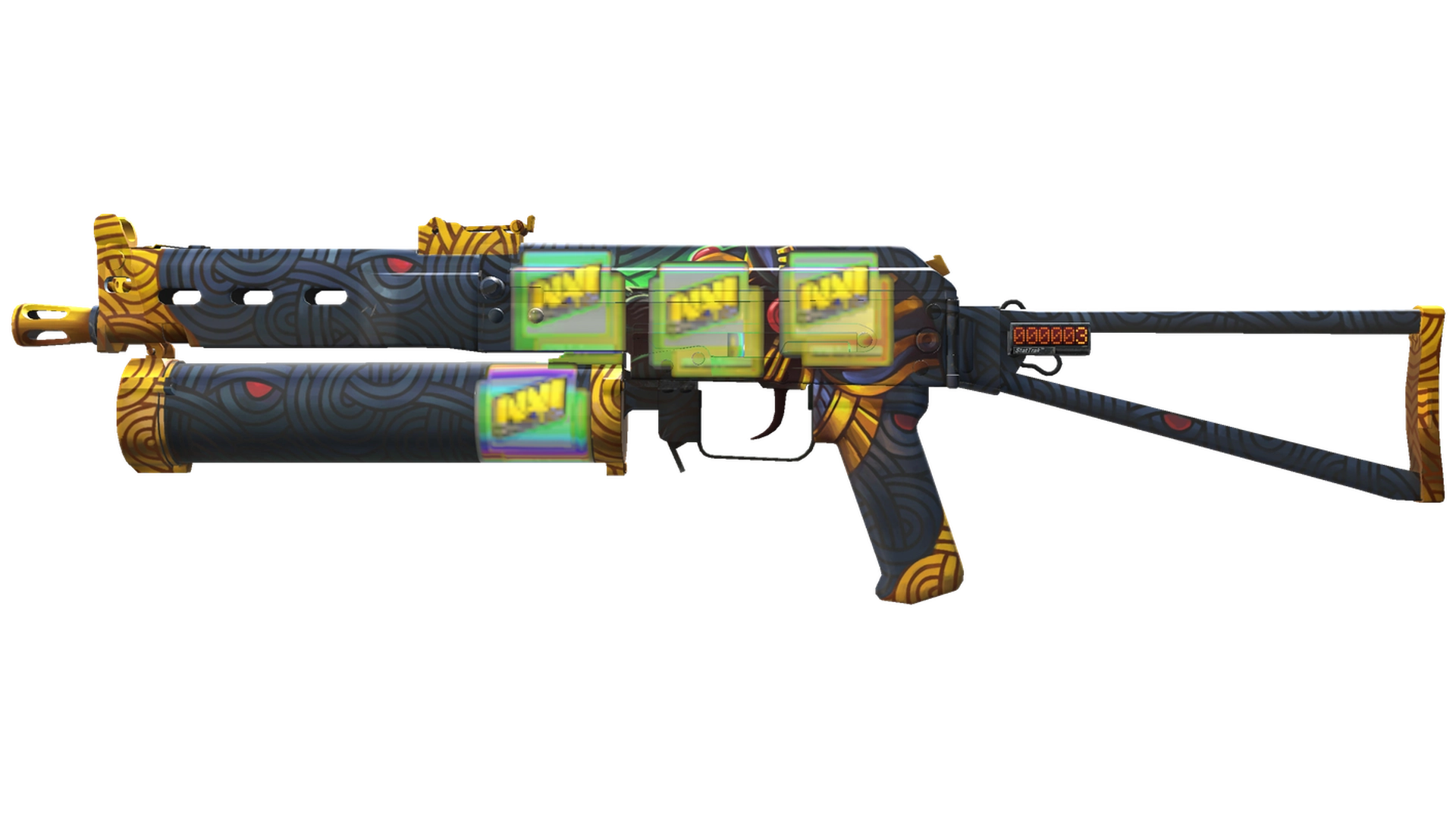 StatTrak™ ПП-19 «Бизон» | Суд Анубиса (Прямо с завода)