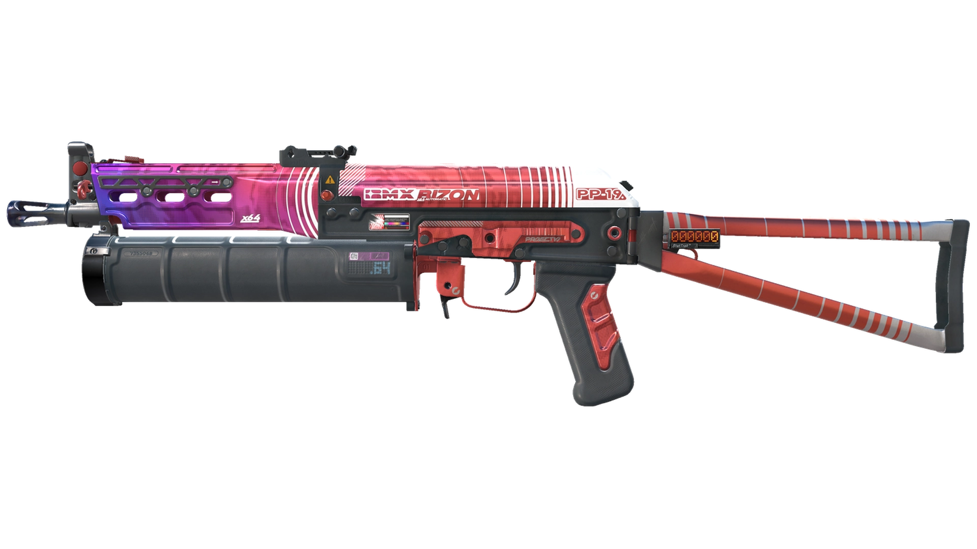 StatTrak™ PP-Bizon | RMX (Factory New)