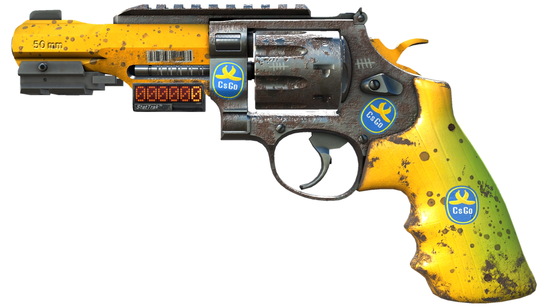 StatTrak™ R8 Revolver | Banana Cannon (Factory New)
