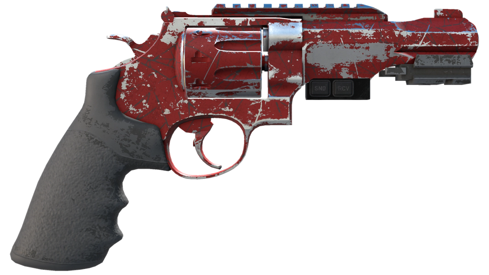 StatTrak™ R8 Revolver | Crimson Web (Battle-Scarred)