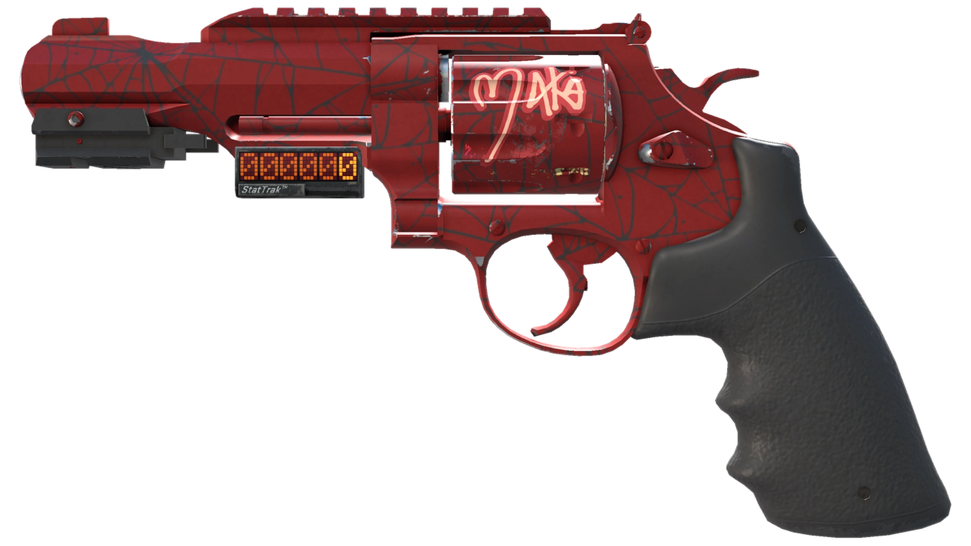 StatTrak™ R8 Revolver | Crimson Web (Minimal Wear)