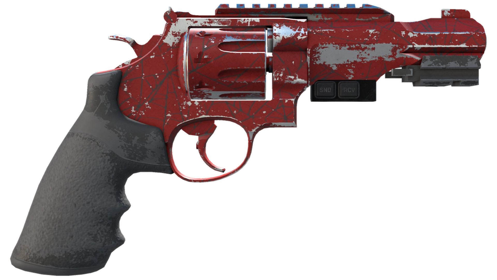 StatTrak™ R8 Revolver | Crimson Web (Well-Worn)