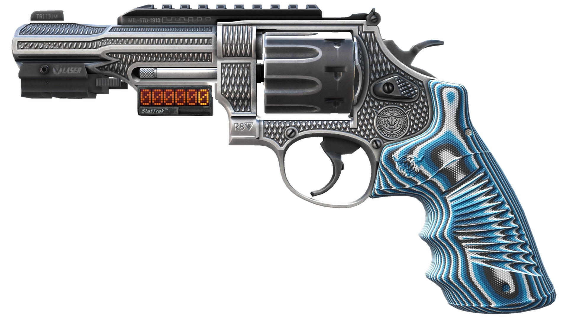 StatTrak™ R8 Revolver | Grip (Field-Tested)