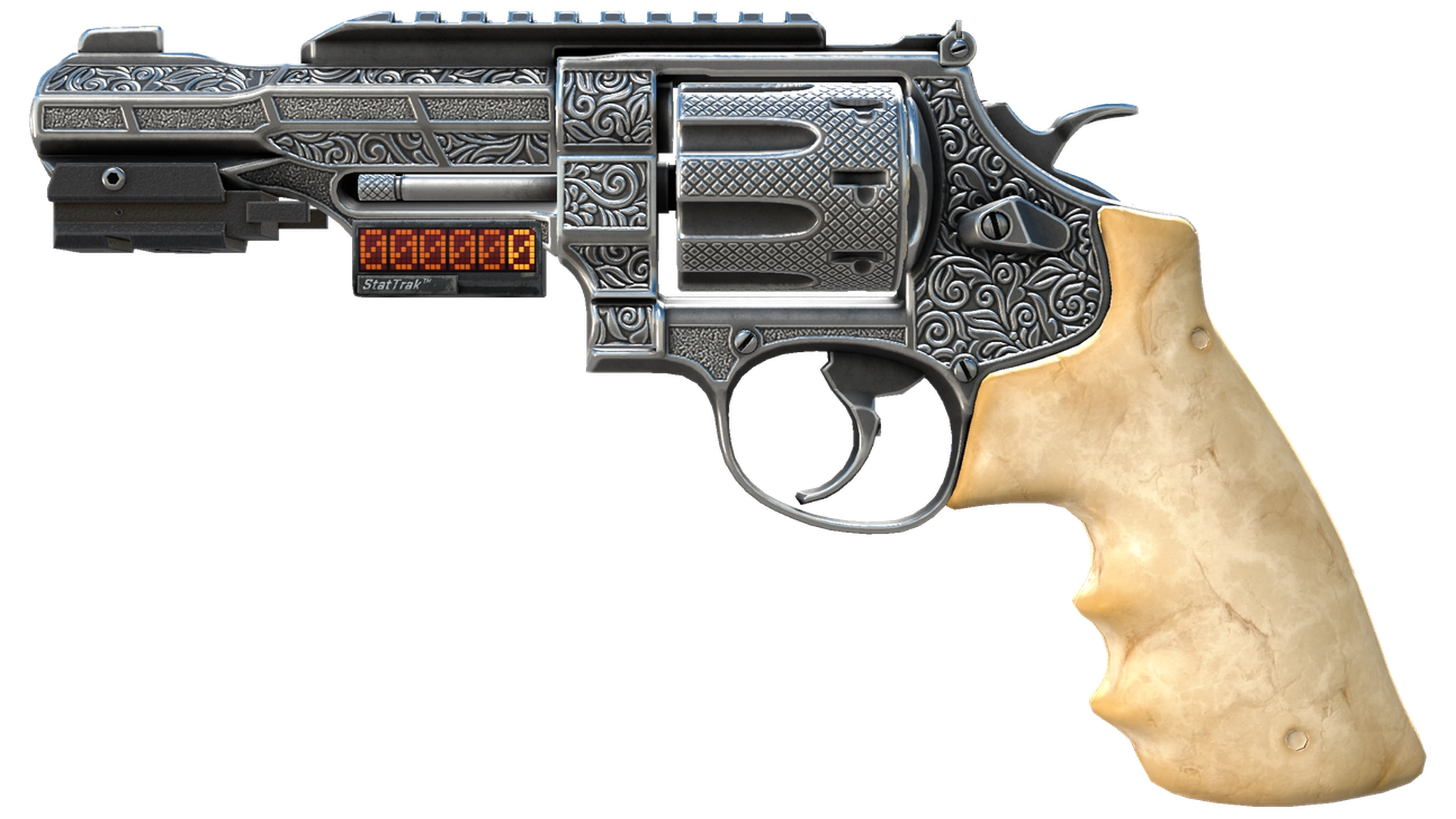 StatTrak™ R8 Revolver | Memento (Factory New)
