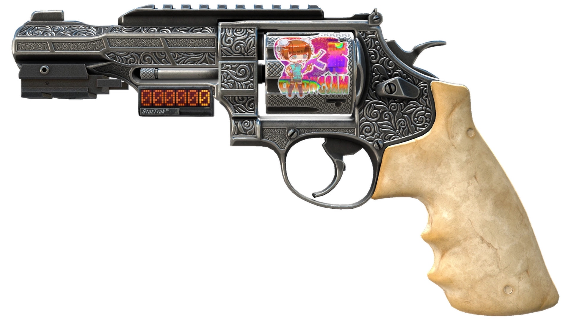 StatTrak™ R8 Revolver | Memento (Field-Tested)