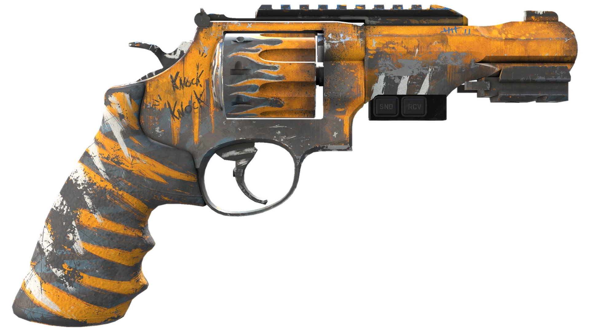 StatTrak™ R8 Revolver | Skull Crusher (Field-Tested)