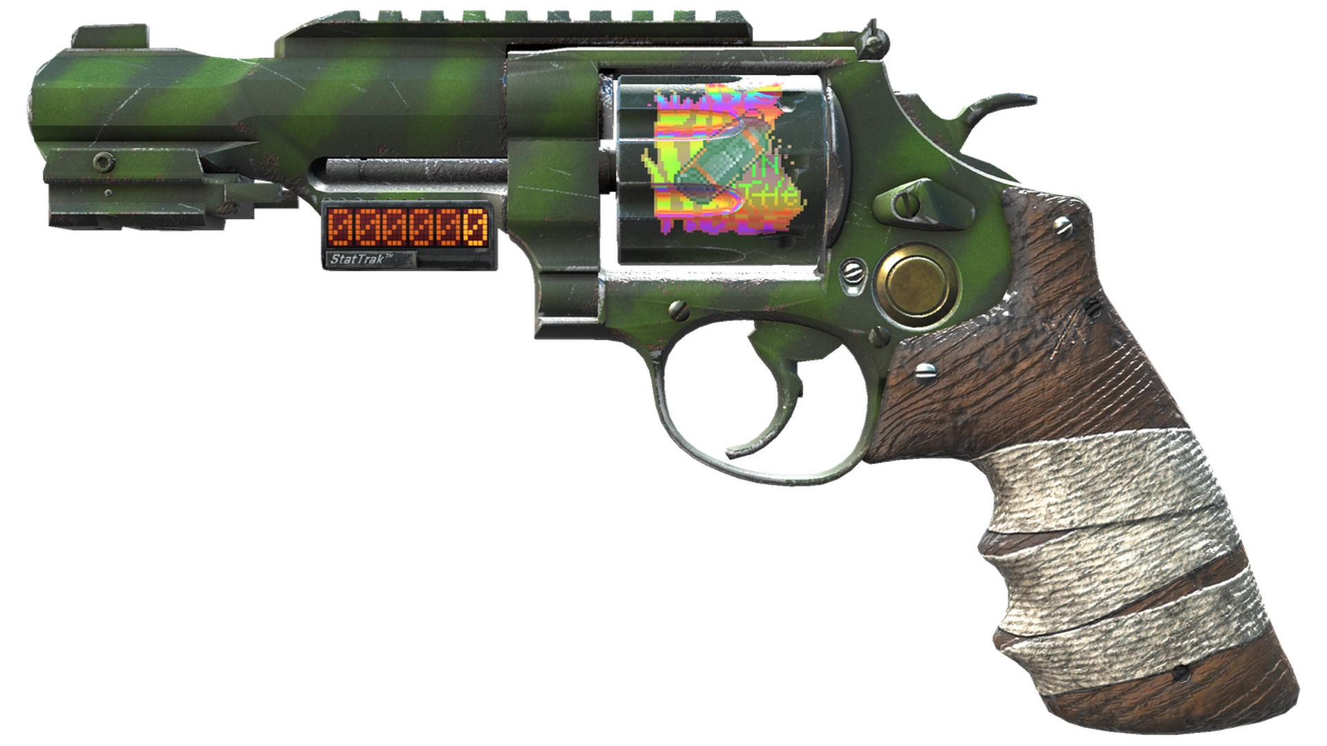 StatTrak™ R8 Revolver | Survivalist (Minimal Wear)