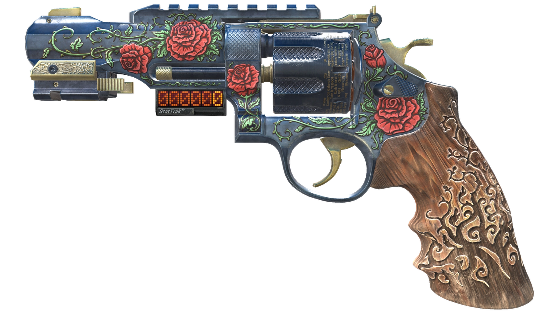 StatTrak™ R8 Revolver | Tango (Factory New)