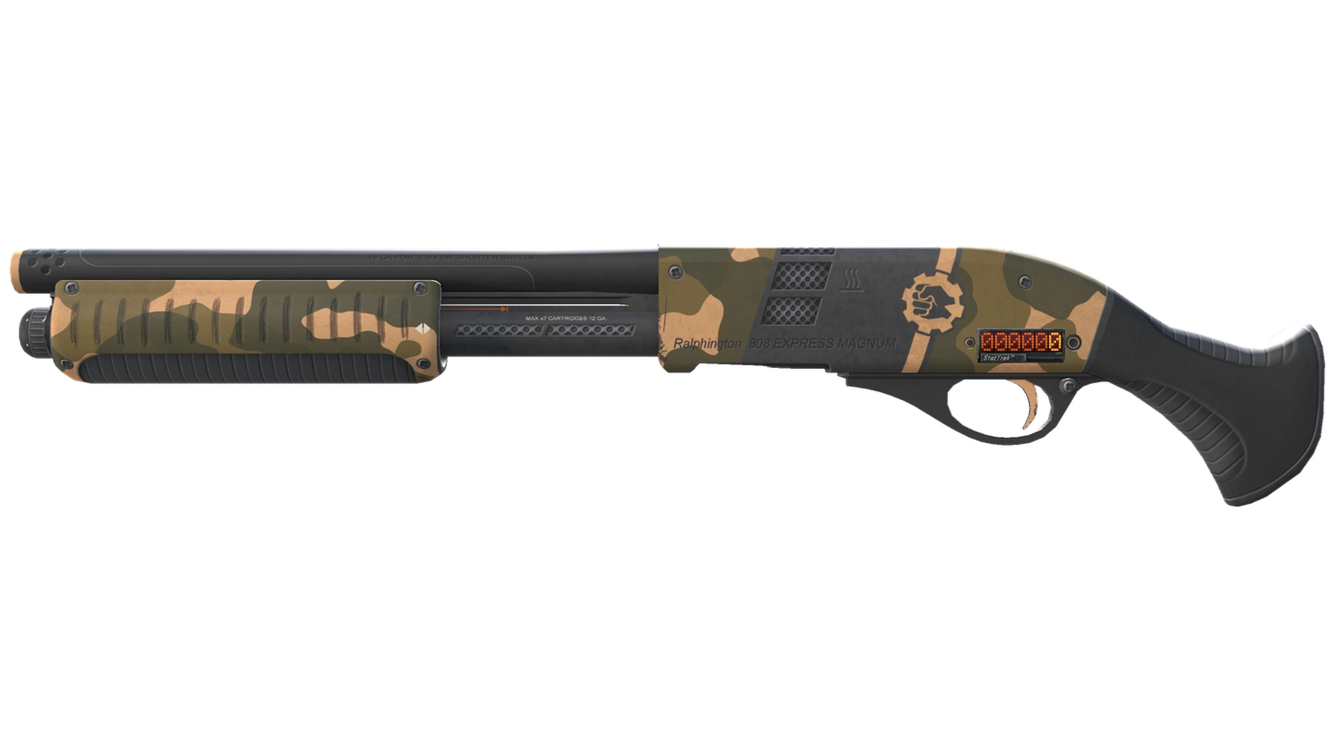 StatTrak™ Sawed-Off | Black Sand (Minimal Wear)