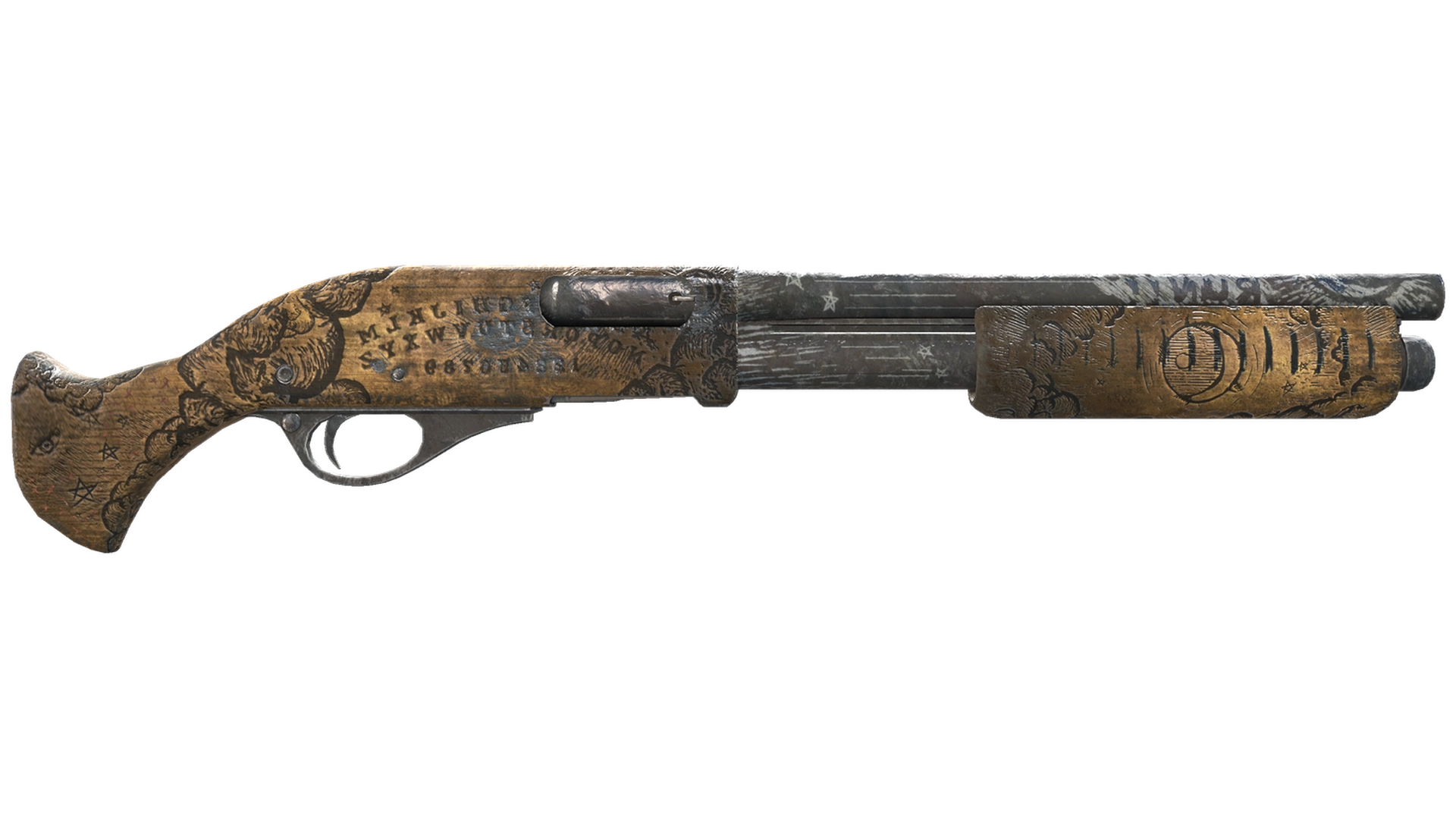 StatTrak™ Sawed-Off | Spirit Board (Battle-Scarred)
