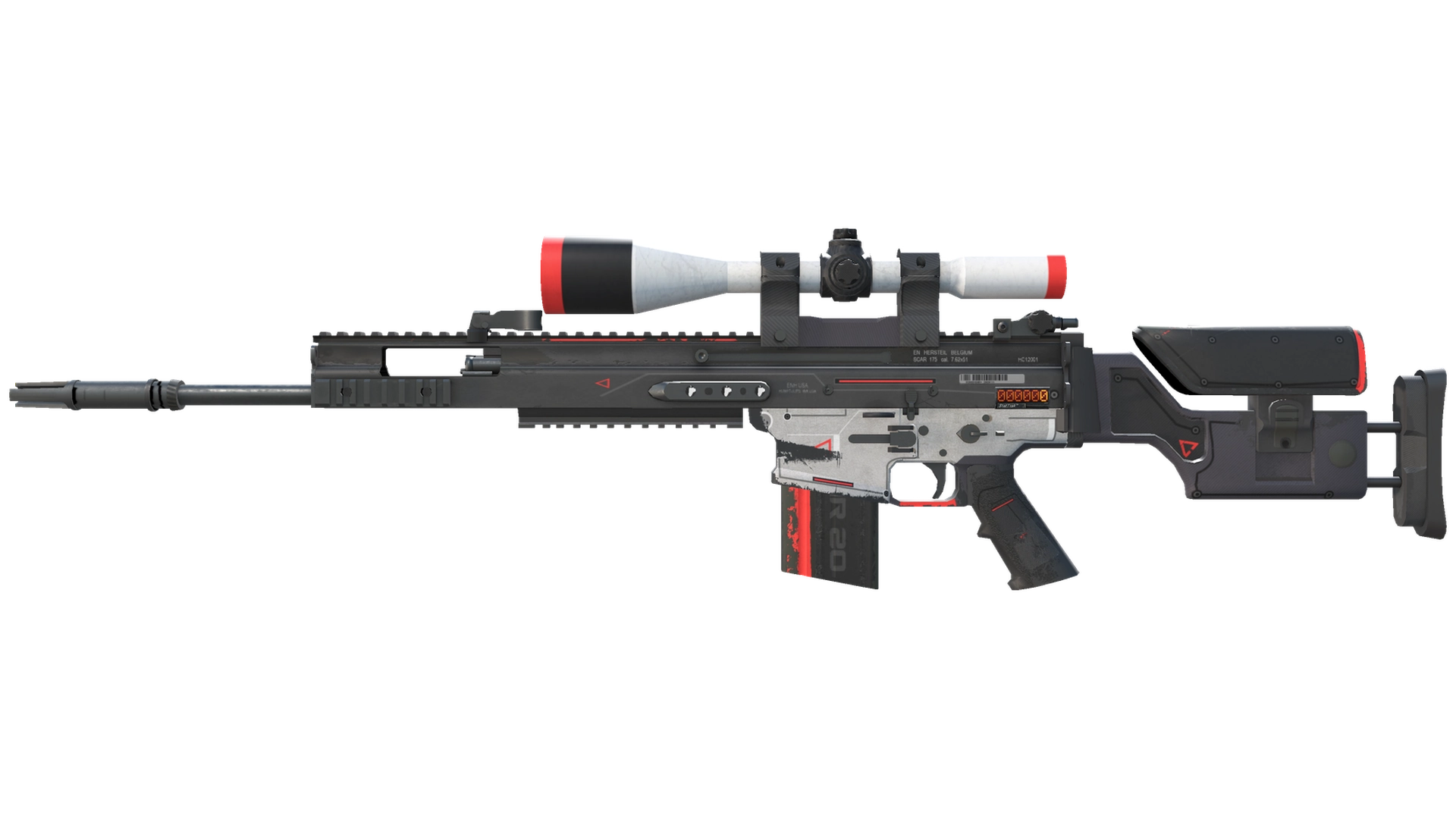 StatTrak™ SCAR-20 | Cyrex (Minimal Wear)